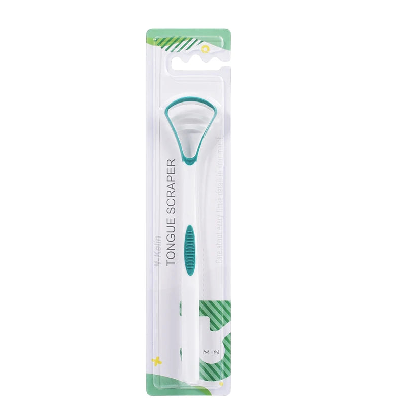 Y-Kelin Tongue Scraper Oral Cleaner Brush Fresh Breath Cleaning Coated Toothbrush Hygiene Care Tools Econic Blanks